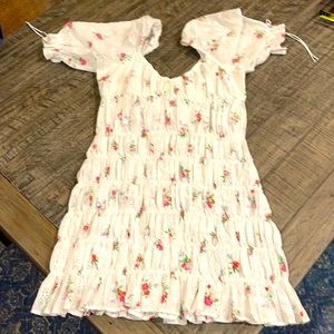 Floral Puff Sleeve Dress